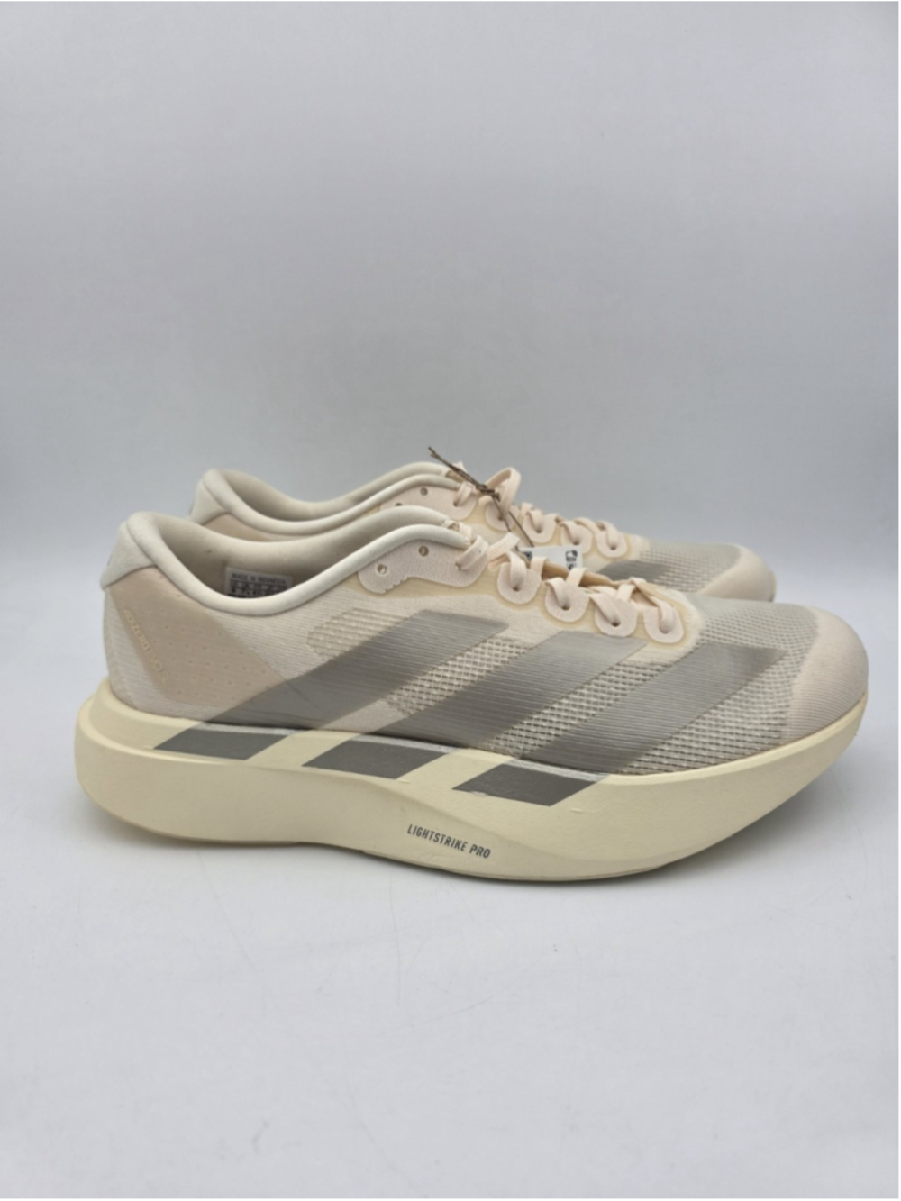 adidas Adizero EVO SL Wonder White Women's Running Shoes Size 9